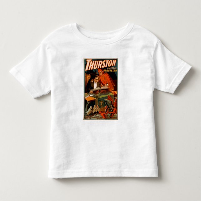 Thurston the Great Magician w/ Devil Magic Toddler T-shirt (Front)