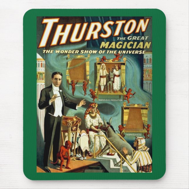 Thurston the Magician - The Wonder Show Mouse Pad (Front)