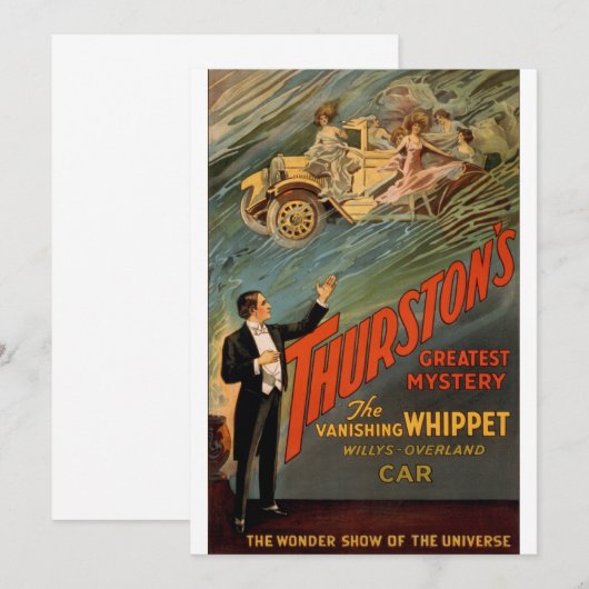 Thurston - The Vanishing Whippet (Front/Back)