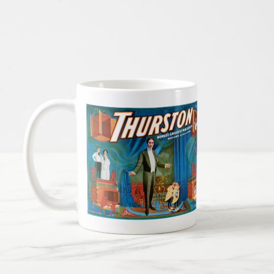 Thurston Vintage 1910 Magician Poster Coffee Mug