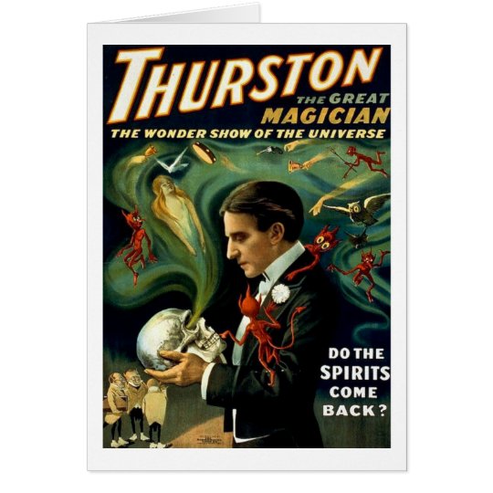 Thurston World's Famous Magician - Vintage Card