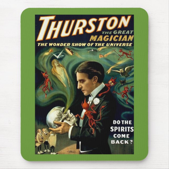 Thurston World's Famous Magician - Vintage Mouse Pad (Front)
