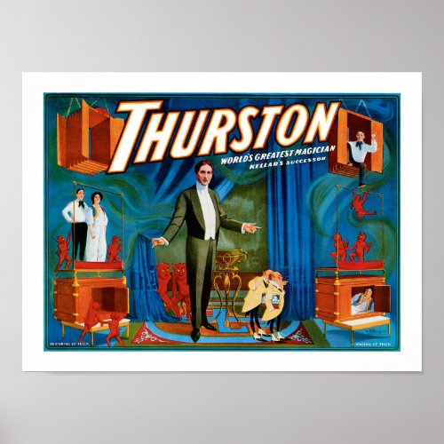 Thurston  Worlds Greatest Magician Poster