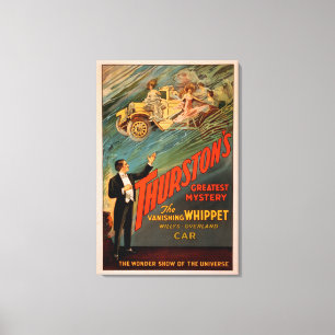 Thurston's Vanishing Whippet Willys-Overland Canvas Print
