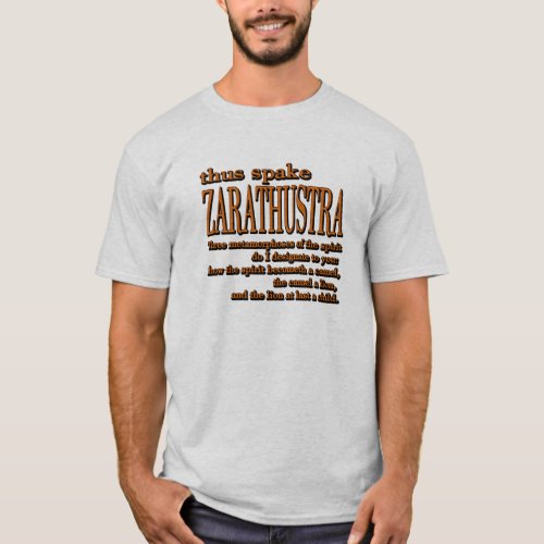 Thus Spake Zarathustra T_Shirt