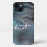 Thy Kingdom Come Modern Script Bible Verse iPhone 13 Case