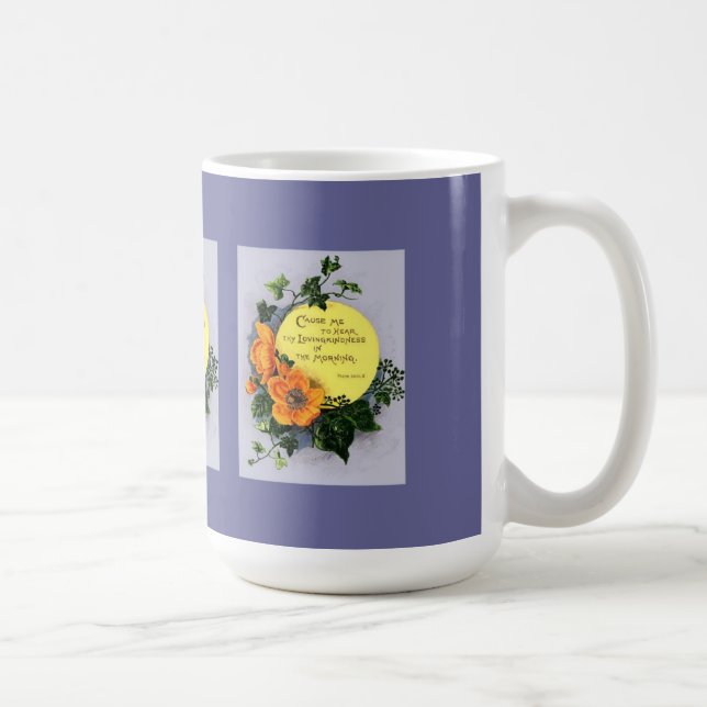 Thy Loving Kindness Coffee Mug (Right)