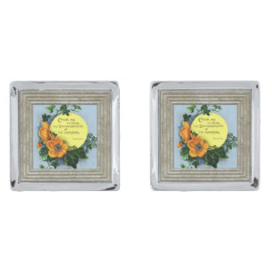 Thy Loving Kindness In The Morning Cufflinks