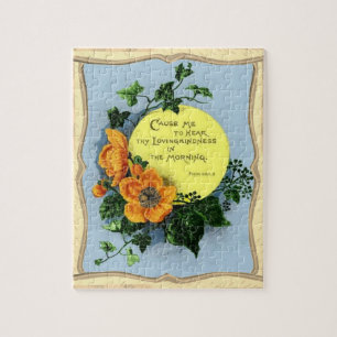 Thy Loving Kindness In The Morning Jigsaw Puzzle