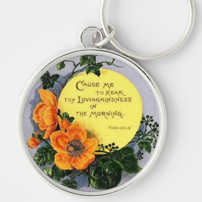 Thy Loving Kindness Keychain (Front)