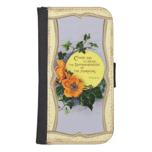 Thy Loving Kindness Galaxy S4 Wallet Case