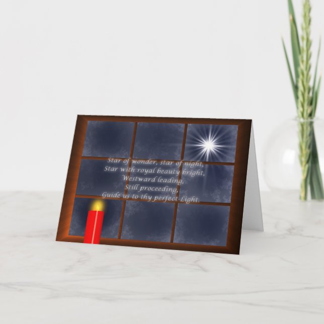 Thy Perfect Light Christmas Card (Front)