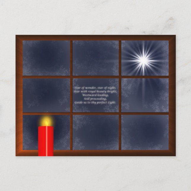 Thy Perfect Light Postcard (Front)