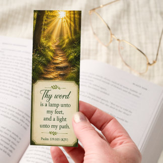 Thy Word Is A Lamp To My Feet (Forest) Bookmarks