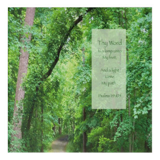 Thy Word is a Lamp Unto my Feet Acrylic Print