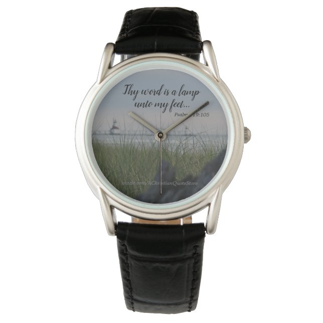 Thy Word Is A Lamp Unto My Feet Watch (Front)