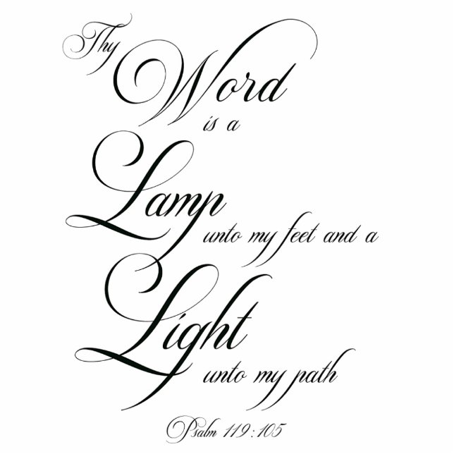 Thy word magnet (Front)