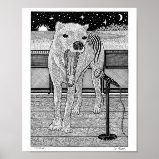 Thylacine Poster