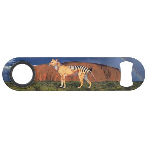 Thylacine Tasmanian Tiger Bar Key