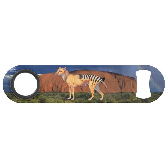Thylacine (Tasmanian Tiger) Bar Key (Front (Horizontal))