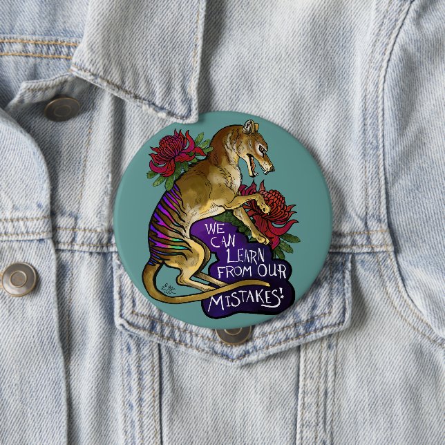 Thylacine We can Learn Button (In Situ)