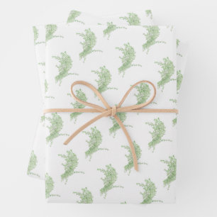 Thyme Drawing Wrapping Paper Sheets