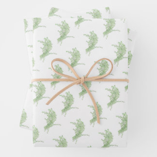 Thyme Drawing Wrapping Paper Sheets