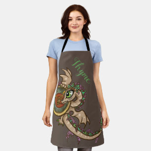 Thyme for herbs little dragon apron