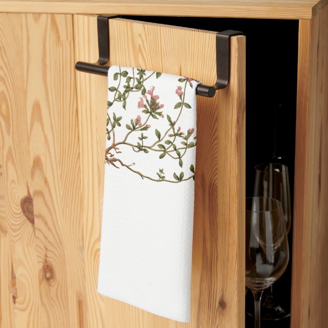 Thyme Herbs Kitchen Towel (Thirds Fold)
