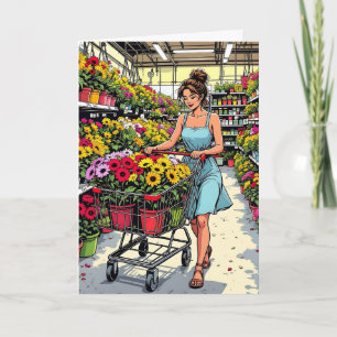 Thyme to Garden Funny Pun for Friend Card