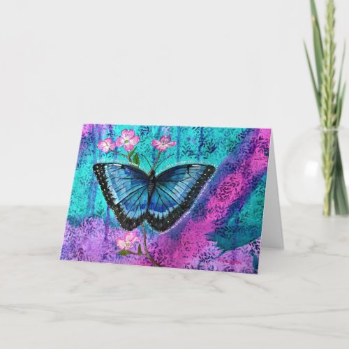 Thyroid Cancer Awareness Butterfly Note Cards