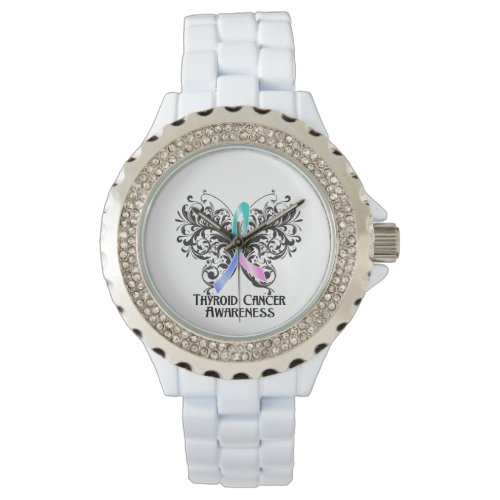 Thyroid Cancer Awareness Butterfly Watch