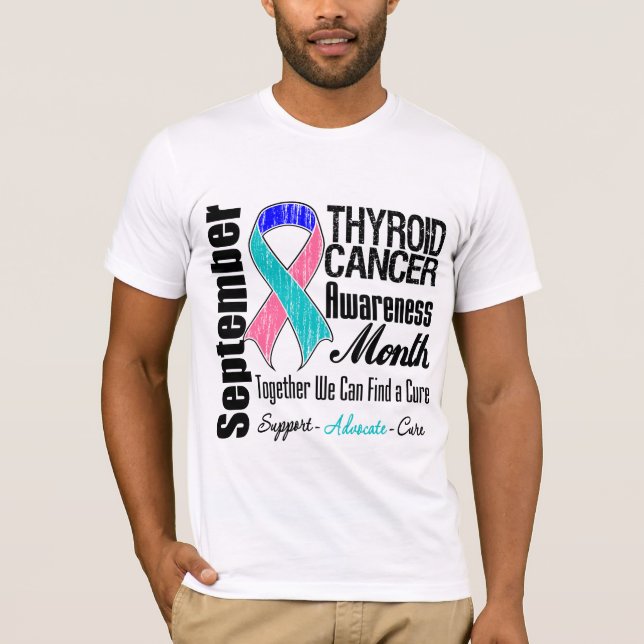Thyroid Cancer Awareness Month 11 T-Shirt (Front)