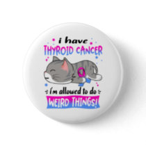 Thyroid Cancer Awareness Month Ribbon Gifts Button