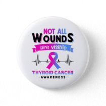 Thyroid Cancer Awareness Month Ribbon Gifts Button