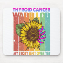 Thyroid Cancer Awareness Month Ribbon Gifts Mouse Pad