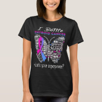 Thyroid Cancer Awareness Month Ribbon Gifts T-Shirt