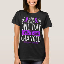 Thyroid Cancer Awareness Ribbon Warrior Awareness T-Shirt