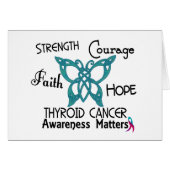 Thyroid Cancer Celtic Butterfly 3 (Front Horizontal)