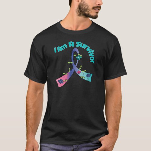 Thyroid Cancer I Am A Survivor T_Shirt