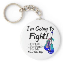 Thyroid Cancer I am Going To Fight Keychain