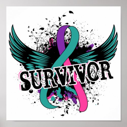 Thyroid Cancer Survivor 16 Poster