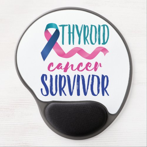 Thyroid Cancer Survivor Gel Mouse Pad