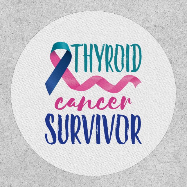 Thyroid Cancer Survivor Patch (Front)