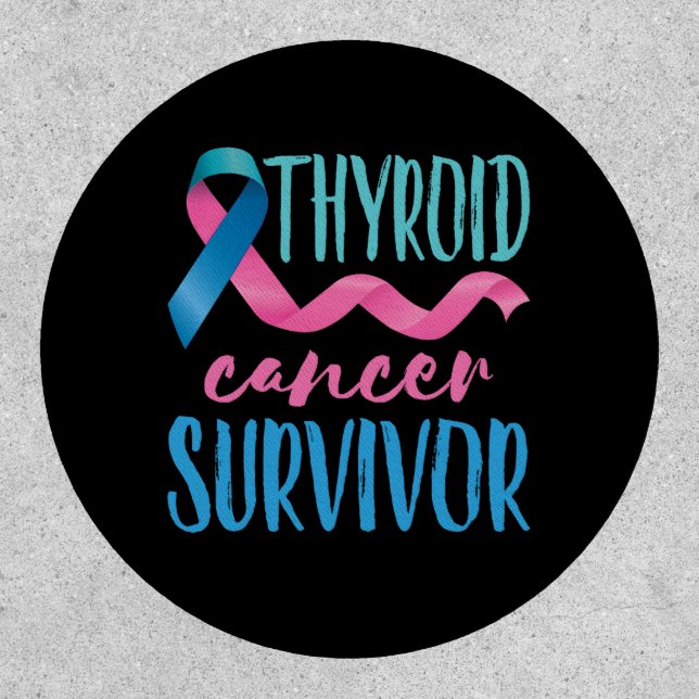 Thyroid Cancer Survivor Patch (Front)