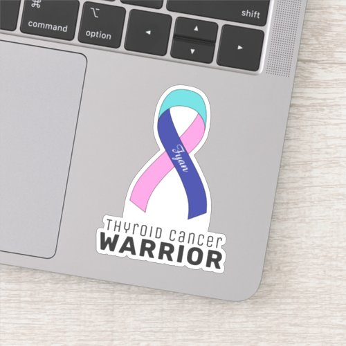 Thyroid Cancer Vinyl Sticker