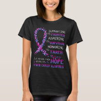 Thyroid Cancer Warrior Supporting Fighter