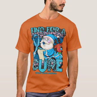 Thyroid Disease Awareness leopard christmas cure s T-Shirt