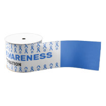 Thyroid Disease Awareness Pattern Ribbon