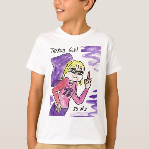 Thyroid Girl T shirt